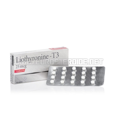 Liothyronine - T3 - 25mcg/tab (40tabs) - Swiss Remedies
