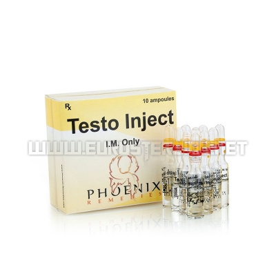 Testo Inject - 250mg/ml (10amp) - Phoenix Remedies