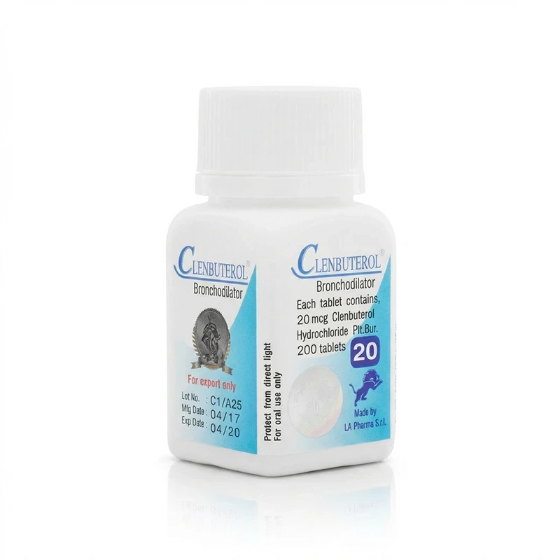 Clenbuterol 20mcg/tab 200 Tabletten von LA Pharma