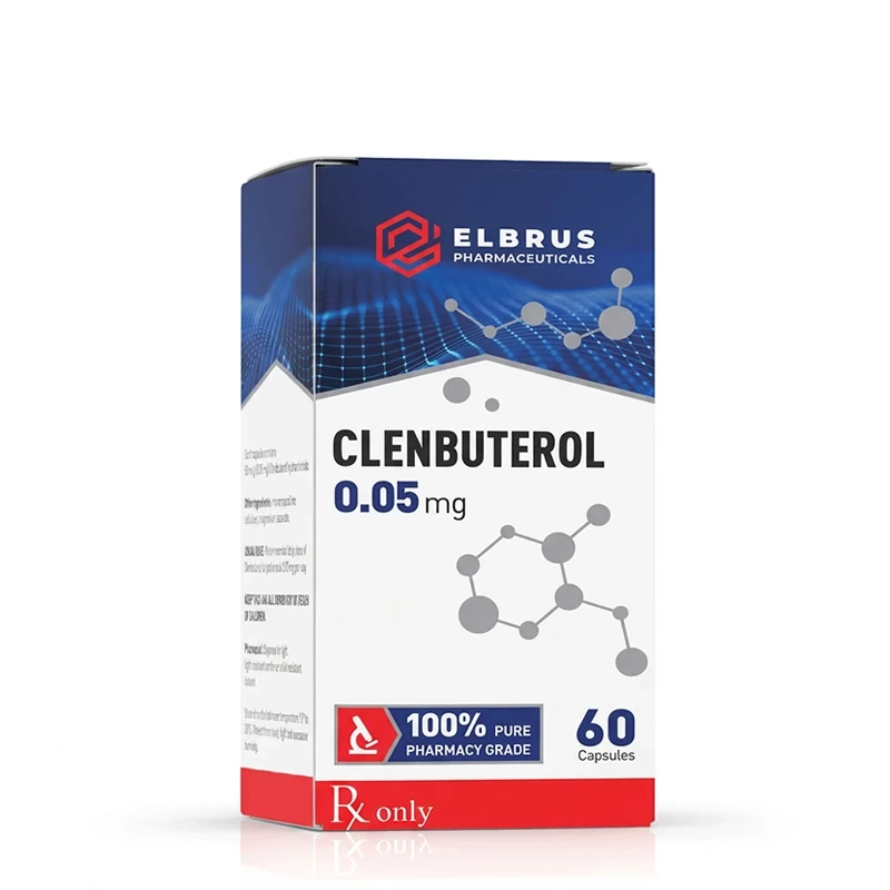 Clenbuterol 50mcg/tab 60 Tabletten von Elbrus Pharmaceuticals