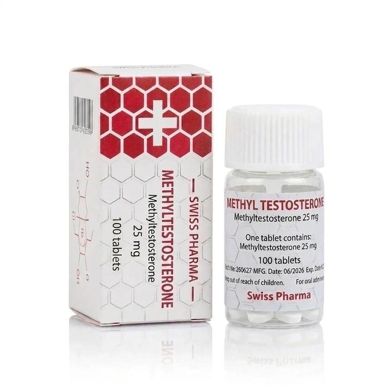 Methyl Testosterone 25mg/tab 100 Tabletten von Swiss Pharma