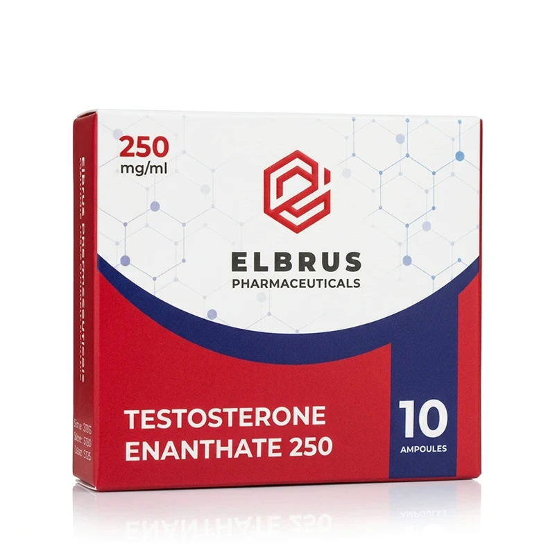 Testosterone Enanthate 250mg/ml 10x1ml Ampullen von Elbrus Pharmaceuticals