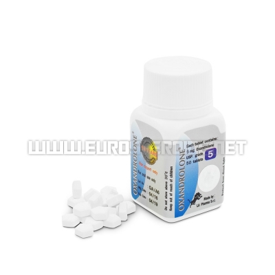 Oxandrolone LA 5mg - 5mg/tab. (50tab) - LA Pharma