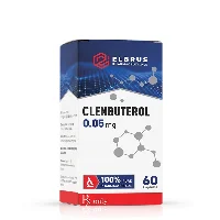 Clenbuterol 50mcg/tab 60 Tabletten von Elbrus Pharmaceuticals