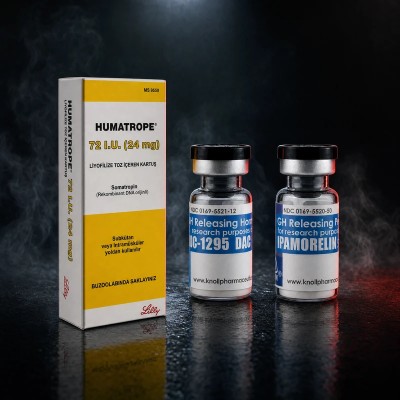 Peptide Growth Stack – Humatrope 72 IU + CJC-1295 5mg + Ipamorelin 5mg