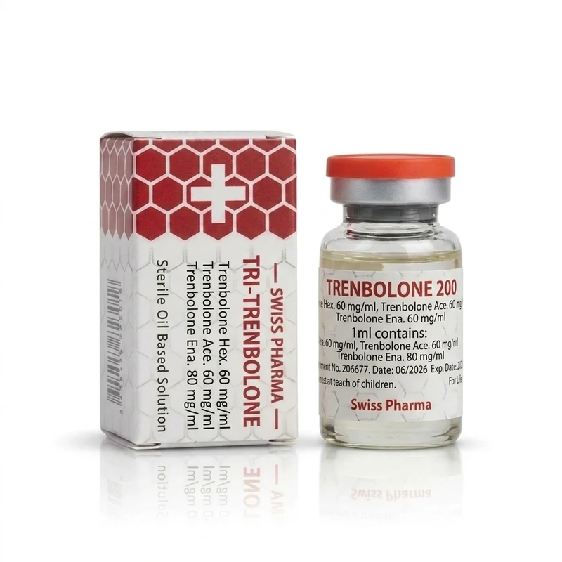 Tri-Trenbolone 200mg/ml 10ml Vial von Swiss Pharma